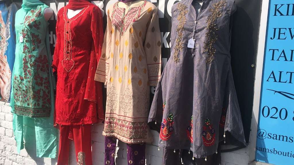 Sams Boutique London | 4 Broadwater Rd, Tooting, London SW17 0DR, UK | Phone: 07546 846441