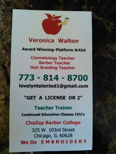 Chazap Barber College | 325 W 103rd St, Chicago, IL 60628 | Phone: (773) 209-6283
