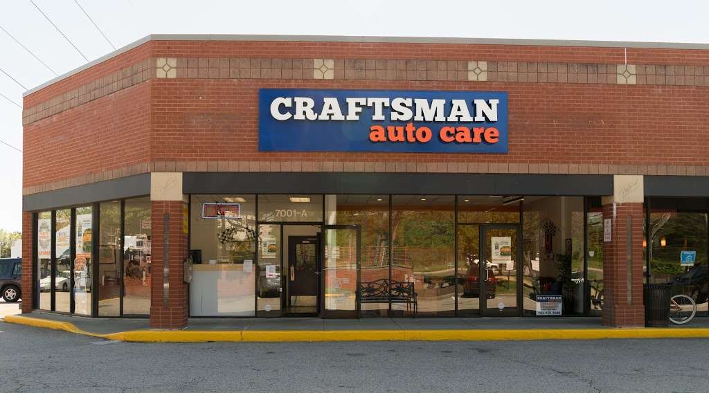 Craftsman Auto Care - Alexandria | 7001A Manchester Blvd, Alexandria, VA 22310, USA | Phone: (703) 719-7606