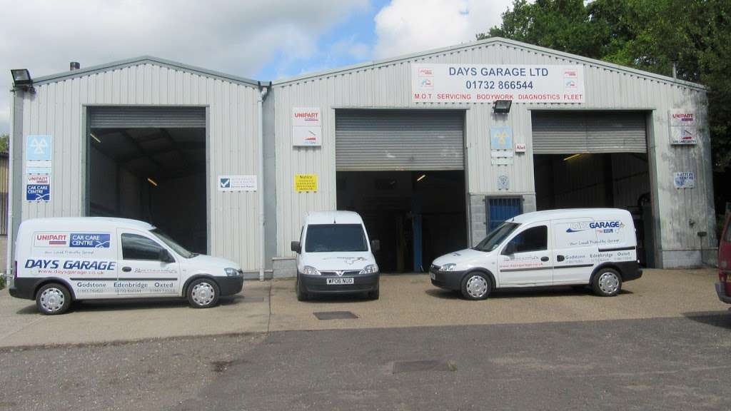 Days Garage Edenbridge | Unit 6 Gardiners Business Park, Little Browns Lane, Edenbridge TN8 6LH, UK | Phone: 01732 866544