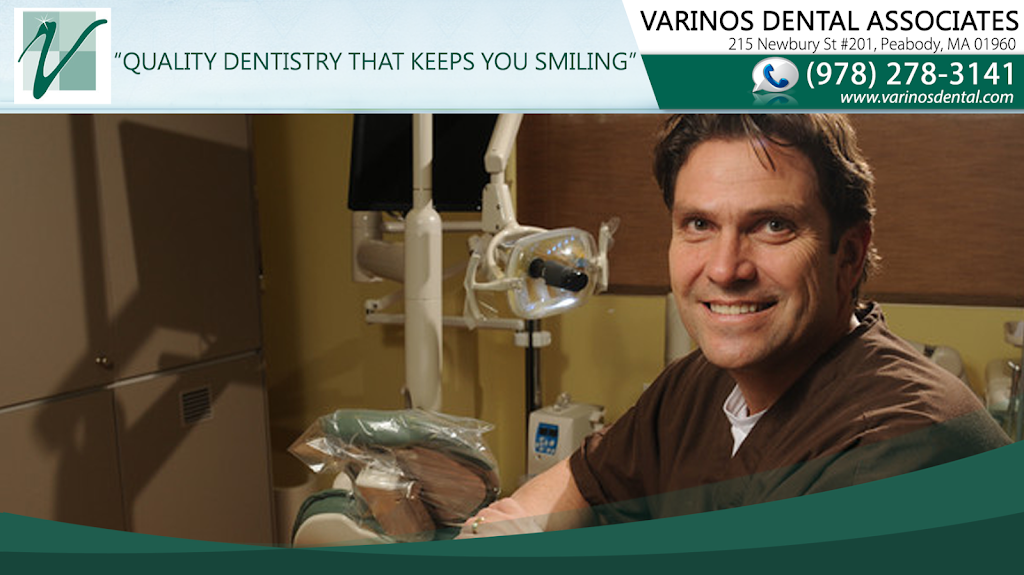 Varinos Dental Associates | 215 Newbury St #201, Peabody, MA 01960, USA | Phone: (978) 278-3141