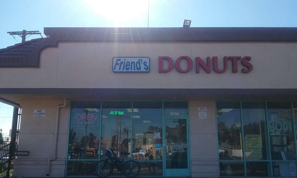 Friendss Donuts & Subs | 2502 Westminster Ave # F, Santa Ana, CA 92706, USA | Phone: (714) 265-0672