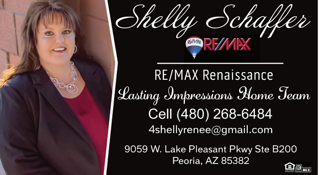 RE/MAX Shelly Schaffer | 9059 W Lake Pleasant Pkwy b200, Peoria, AZ 85382 | Phone: (480) 268-6484