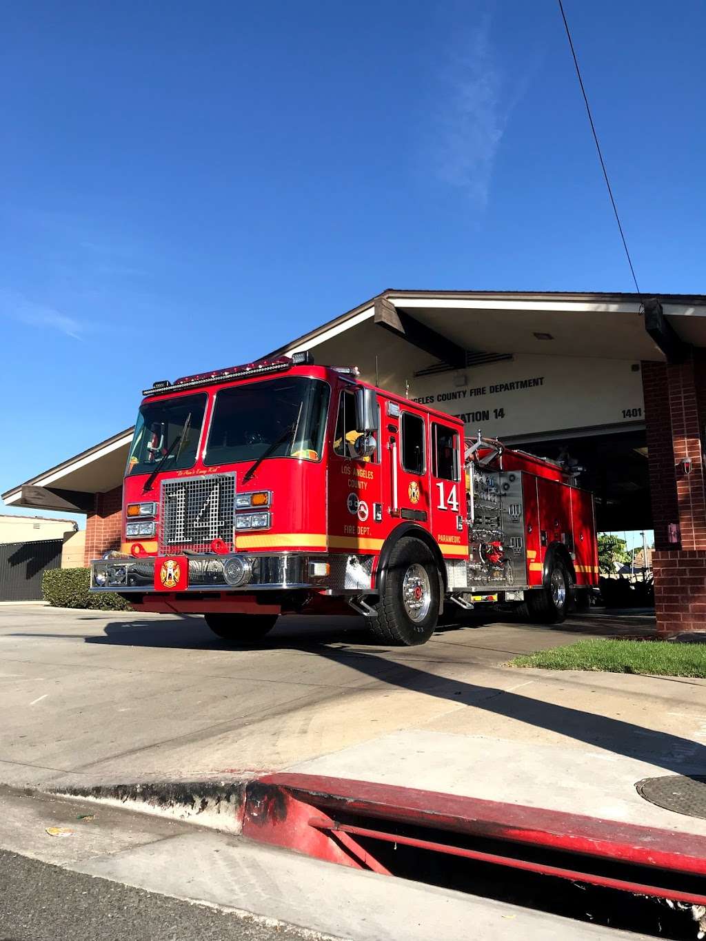 Los Angeles County Fire Dept. Station 14 | 1401 W 108th St, Los Angeles, CA 90047, USA | Phone: (323) 756-9900