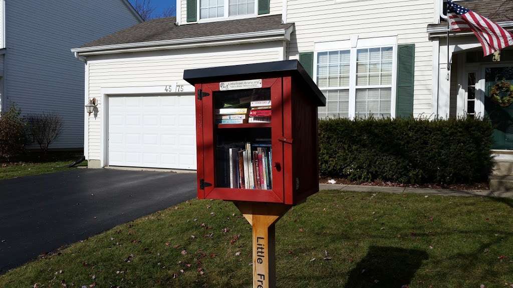 Little Free Library #52665 | 4575 Mackinac St, Lake in the Hills, IL 60156