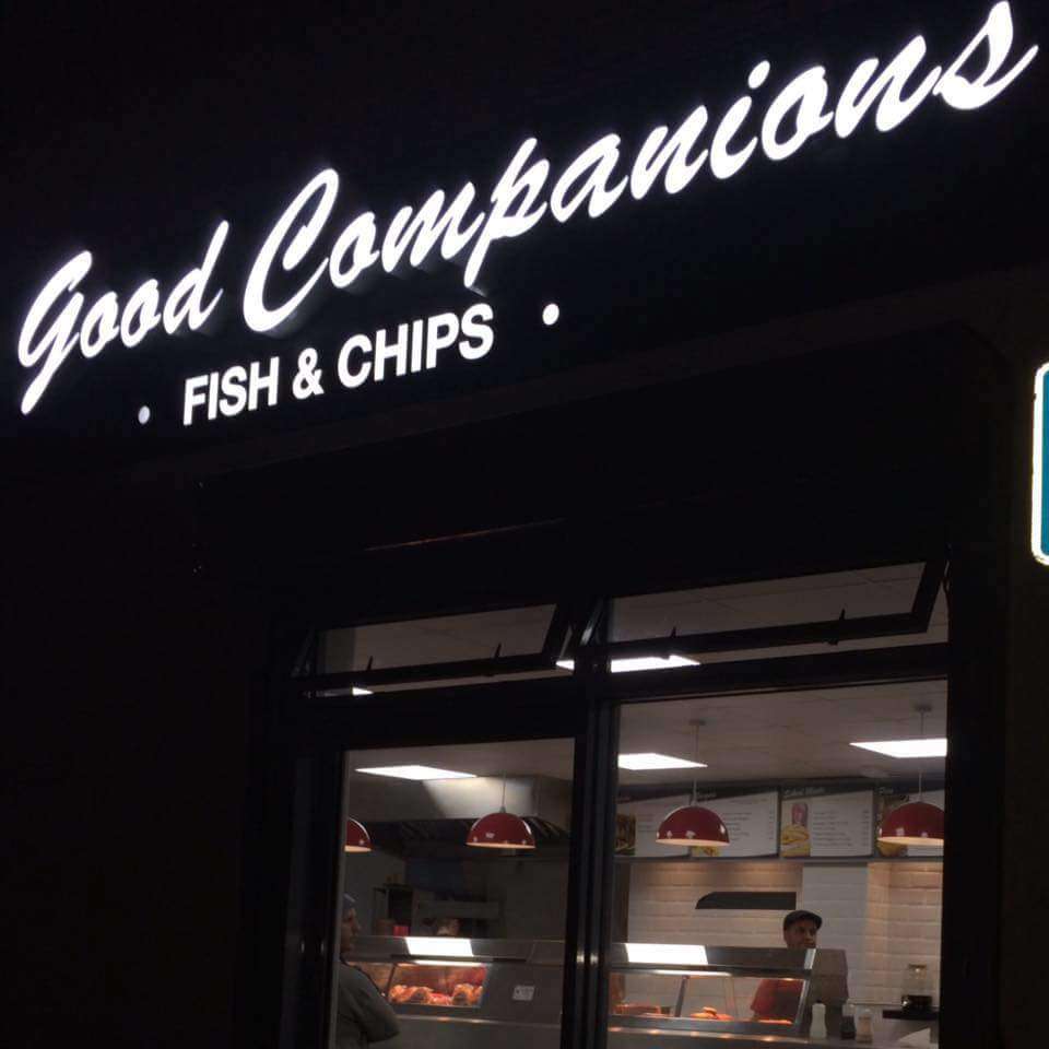 The Good Companions - Fish and Chips | 178 Upper Wickham Ln, Welling DA16 3EB, UK | Phone: 020 3754 6075