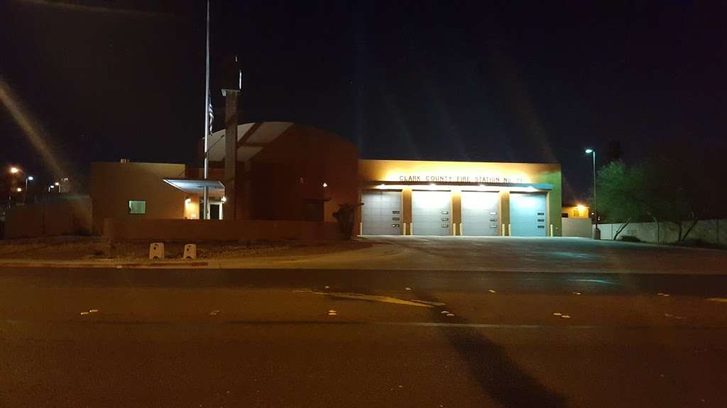 Clark County Fire Station 19 | 5575 Spencer St, Las Vegas, NV 89119