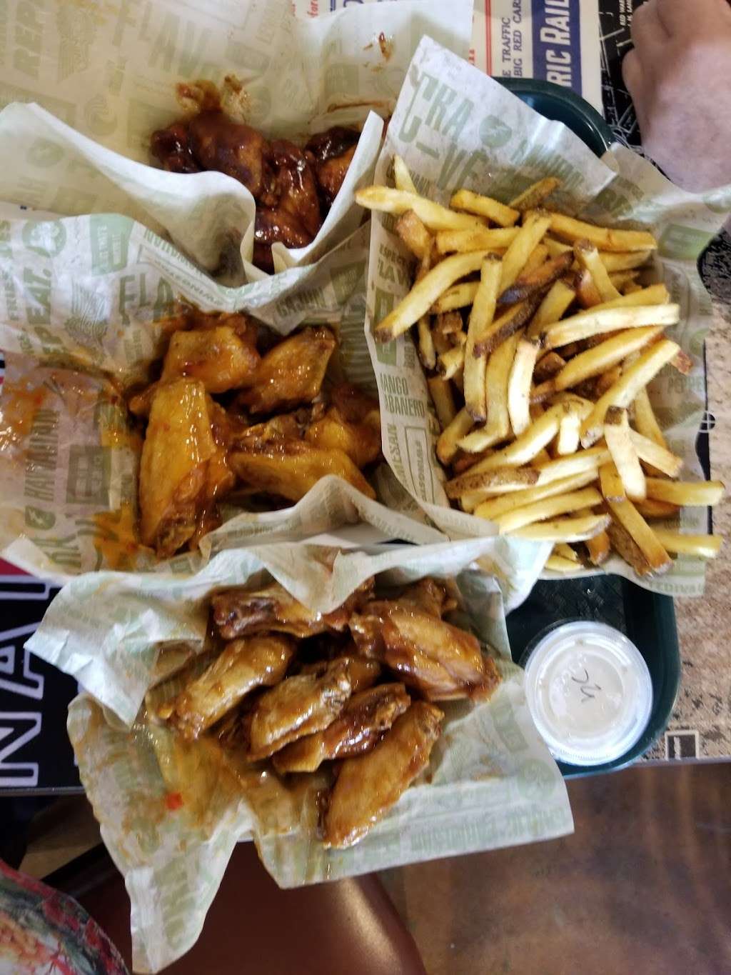 Wingstop | 4130 S New Braunfels Ave Ste 107, San Antonio, TX 78223, USA | Phone: (210) 532-9464