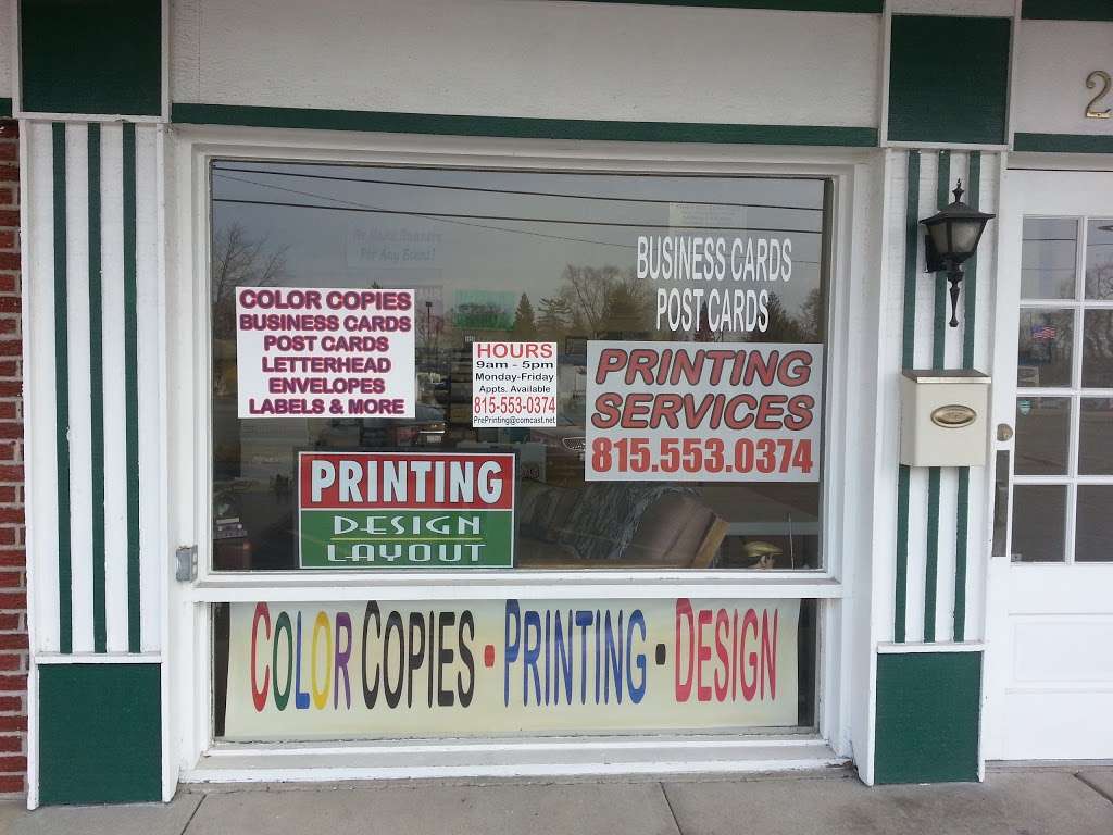 Precision Printing | 2218 Plainfield Rd Suite B, Crest Hill, IL 60403, USA | Phone: (815) 553-0374