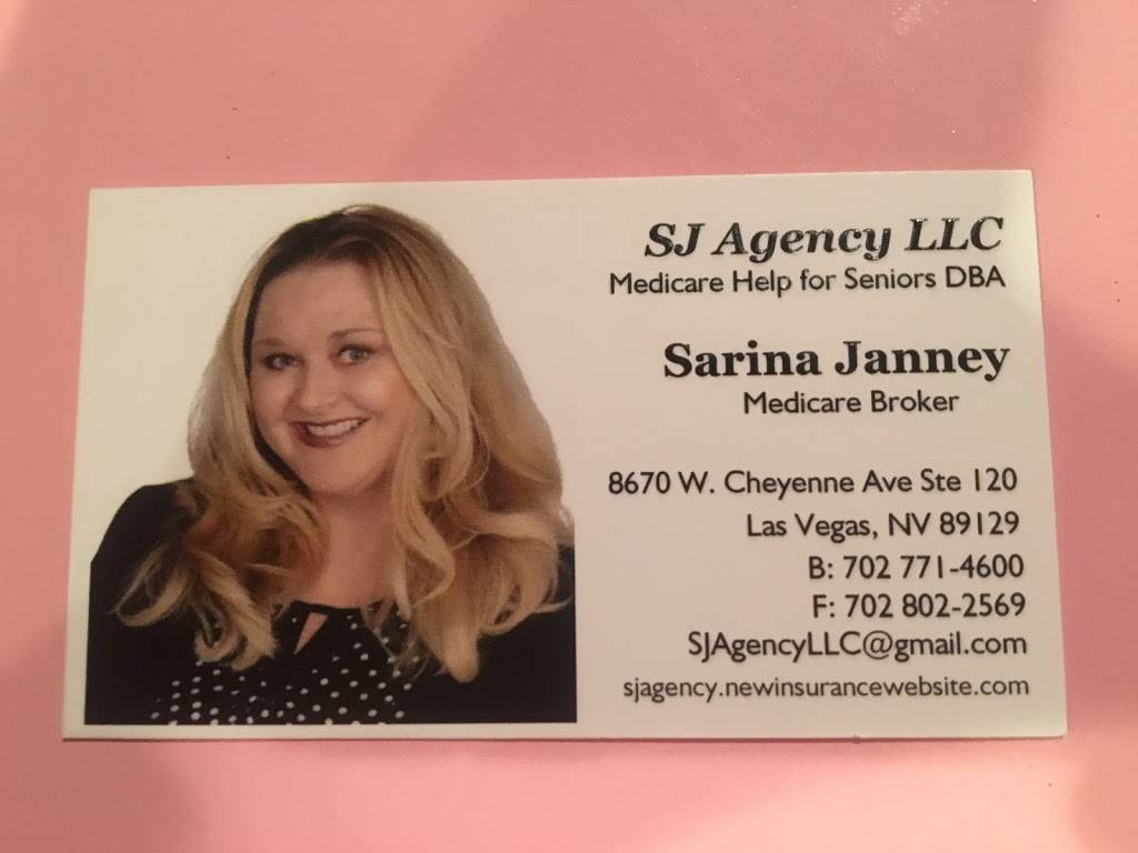 SJ Agency LLC Sarina Janney | 3728 Starlight Evening St, Las Vegas, NV 89129 | Phone: (702) 771-4600