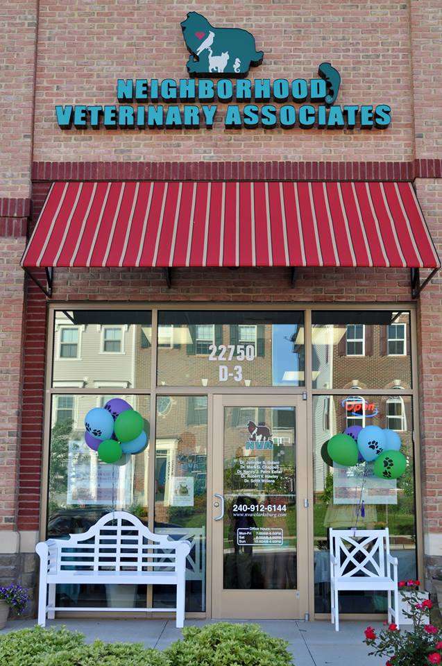 Neighborhood Veterinary Associates -NVA | 22750 Newcut Rd Suite D-3, Clarksburg, MD 20871 | Phone: (240) 912-6144