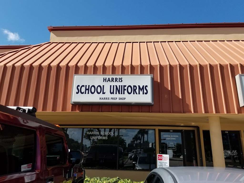 Harris School Uniforms | 4152 W Blue Heron Blvd # 118, Riviera Beach, FL 33404, USA | Phone: (561) 881-8689