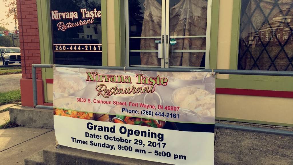 Nirvana Taste Restaurant | 3032 S Calhoun St, Fort Wayne, IN 46807, USA | Phone: (260) 456-6870