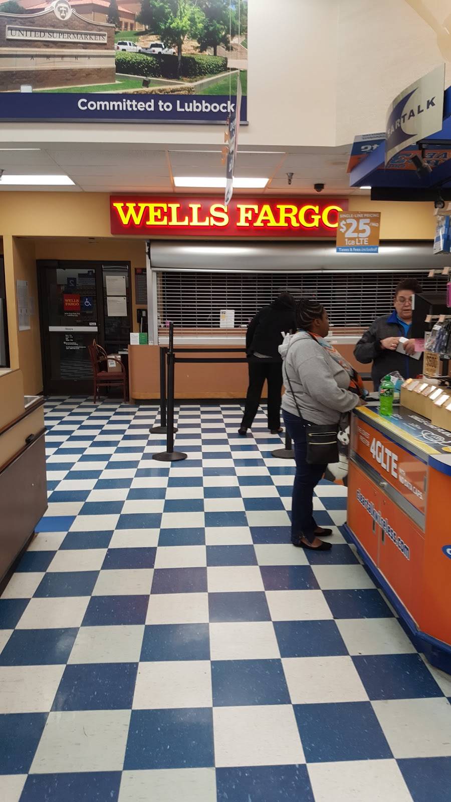 ATM (Wells Fargo Bank) | 2630 Parkway Dr, Lubbock, TX 79403, USA | Phone: (806) 744-4148