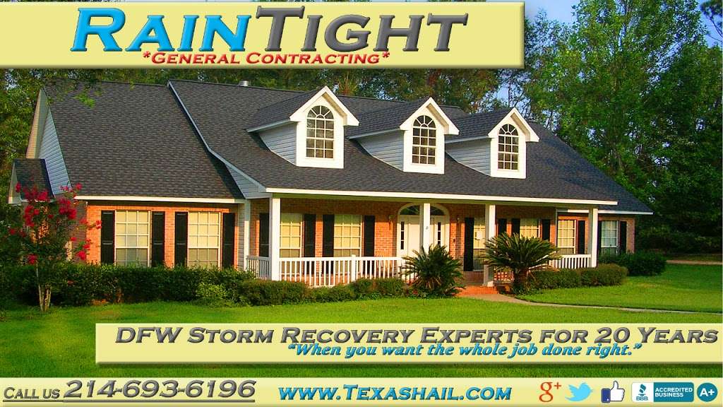 RainTight General Contracting | 104 Oakhurst Dr, Seagoville, TX 75159, USA | Phone: (214) 693-6196