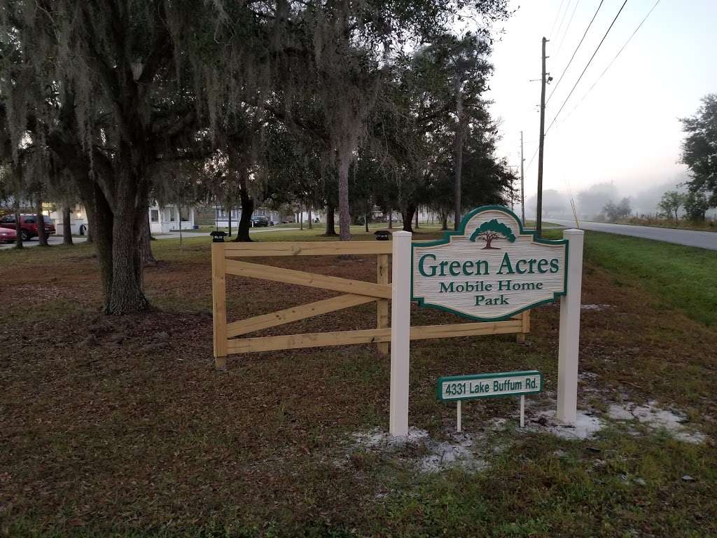 Green Acres Mobile Home Park | 4331 Lake Buffum Rd E, Lake Wales, FL 33859, USA | Phone: (863) 537-7997
