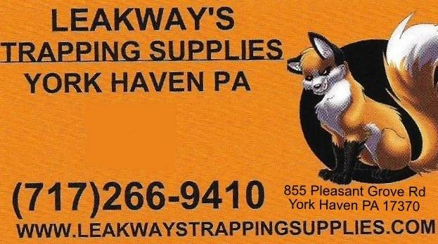 Leakways Trapping Supplies | 855 Pleasant Grove Rd, York Haven, PA 17370, USA | Phone: (717) 266-9410