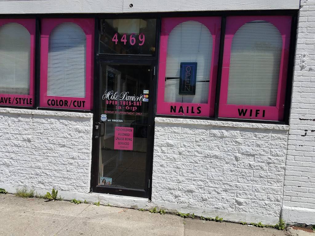 Mike Davis & Co Hair & Nail Lounge | 4469 E 131st St, Garfield Heights, OH 44105, USA | Phone: (216) 662-6223