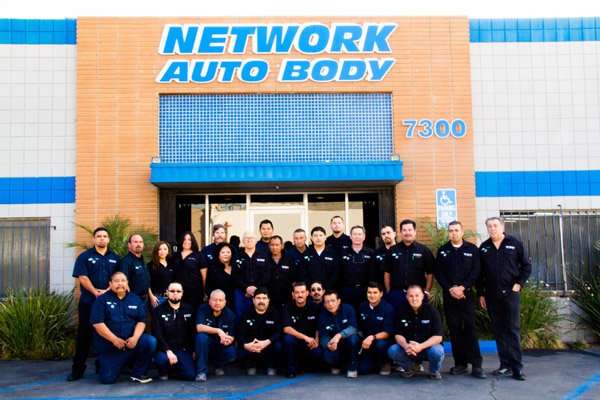 Network Auto Body (North Hollywood) | 7300 Radford Ave, North Hollywood, CA 91605, USA | Phone: (818) 308-8169