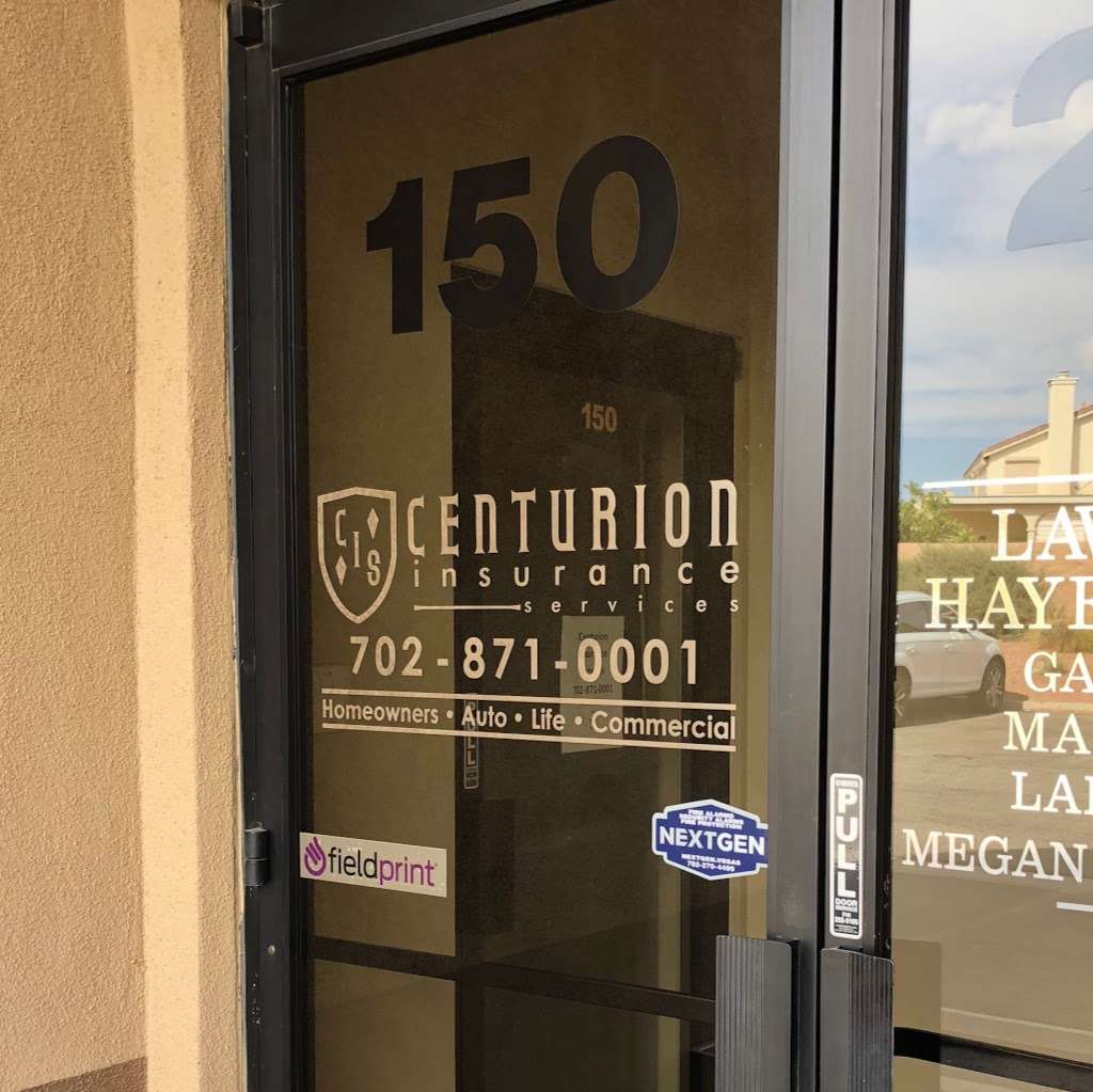 Centurion Insurance Services | 199 N Arroyo Grande Blvd Ste 150, Henderson, NV 89074, USA | Phone: (702) 871-0001