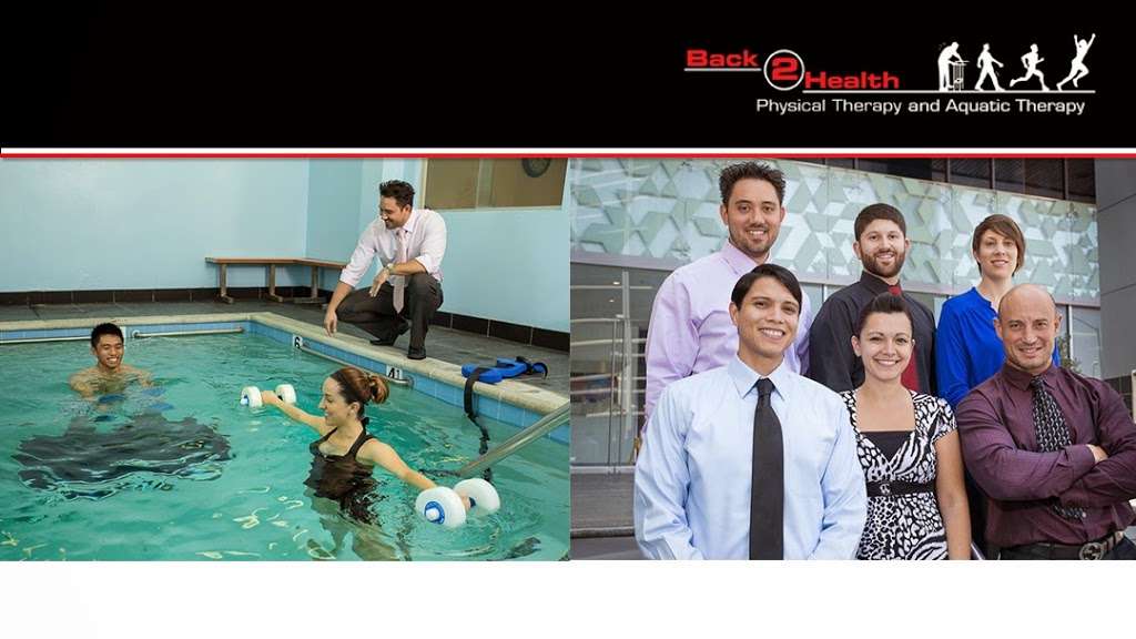 Back 2 Health Physical Therapy | 930 W Alameda Ave, Burbank, CA 91506, USA | Phone: (818) 588-3880