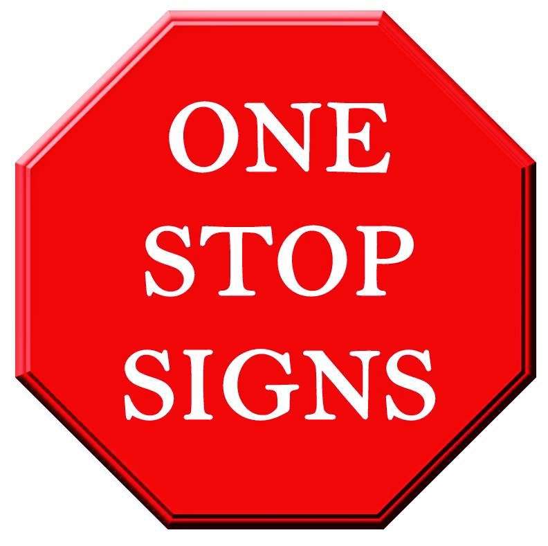 One Stop Signs | 2000 E 3rd Ave, San Mateo, CA 94404 | Phone: (650) 343-0486