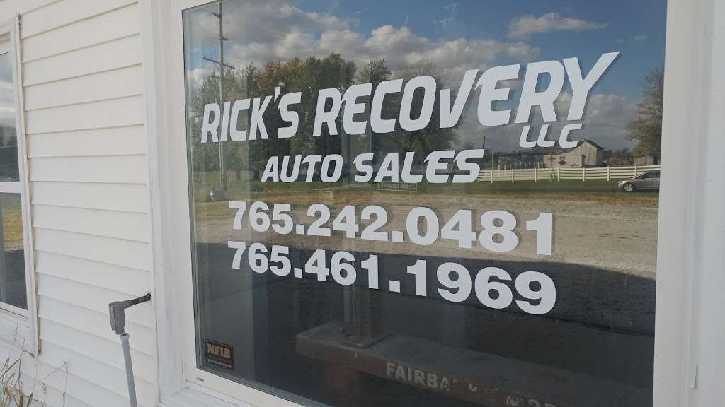 Ricks Recovery LLC | 9282 North, IN-29, Frankfort, IN 46041 | Phone: (765) 461-1969