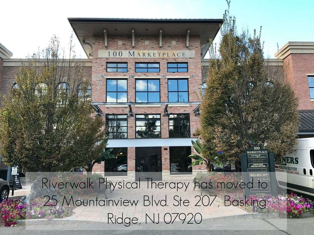 Riverwalk Physical Therapy | 25 Mountainview Blvd, Basking Ridge, NJ 07920 | Phone: (908) 758-1006