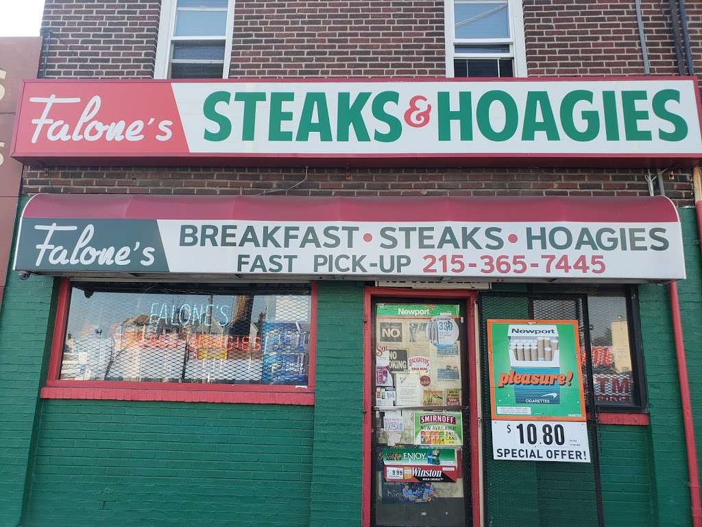 Falones Steaks & Hoagies | 7337 Elmwood Ave, Philadelphia, PA 19142 | Phone: (215) 365-7445