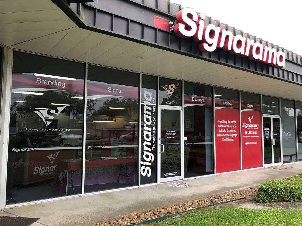 Signarama Pearland | 2206 E Broadway St ste d, Pearland, TX 77581, USA | Phone: (281) 997-0160