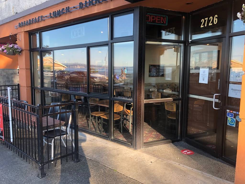 Alki Beach Cafe | 2726 Alki Ave SW, Seattle, WA 98116, USA | Phone: (206) 935-0616