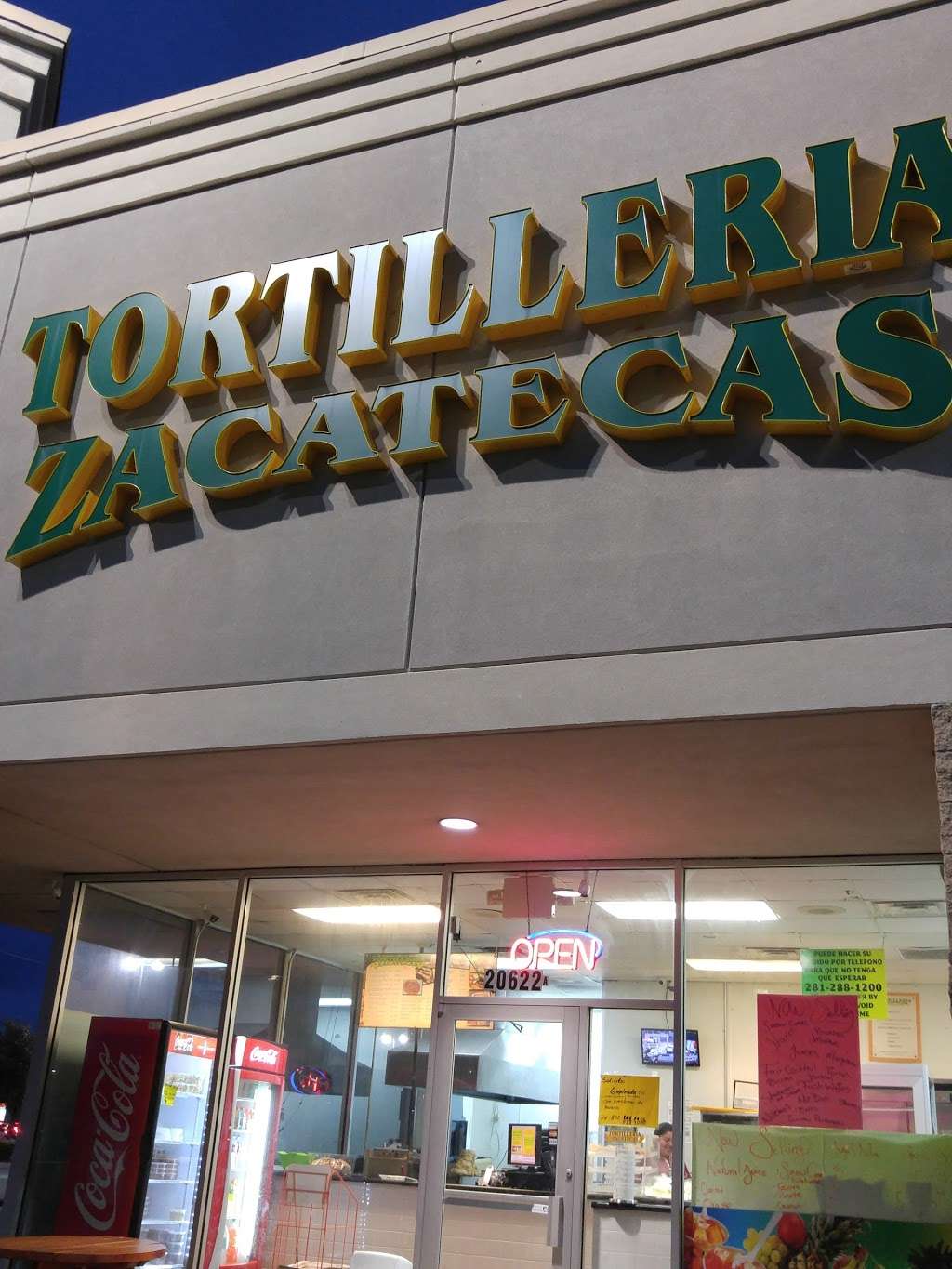 Tortilleria Zacatecas | 20614 I-45, Spring, TX 77373, USA | Phone: (281) 288-1200