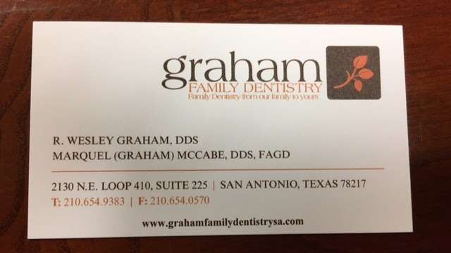 Graham & McCabe Family Dentistry | 2130 NE Interstate 410 Loop #225, San Antonio, TX 78217, USA | Phone: (210) 654-9383
