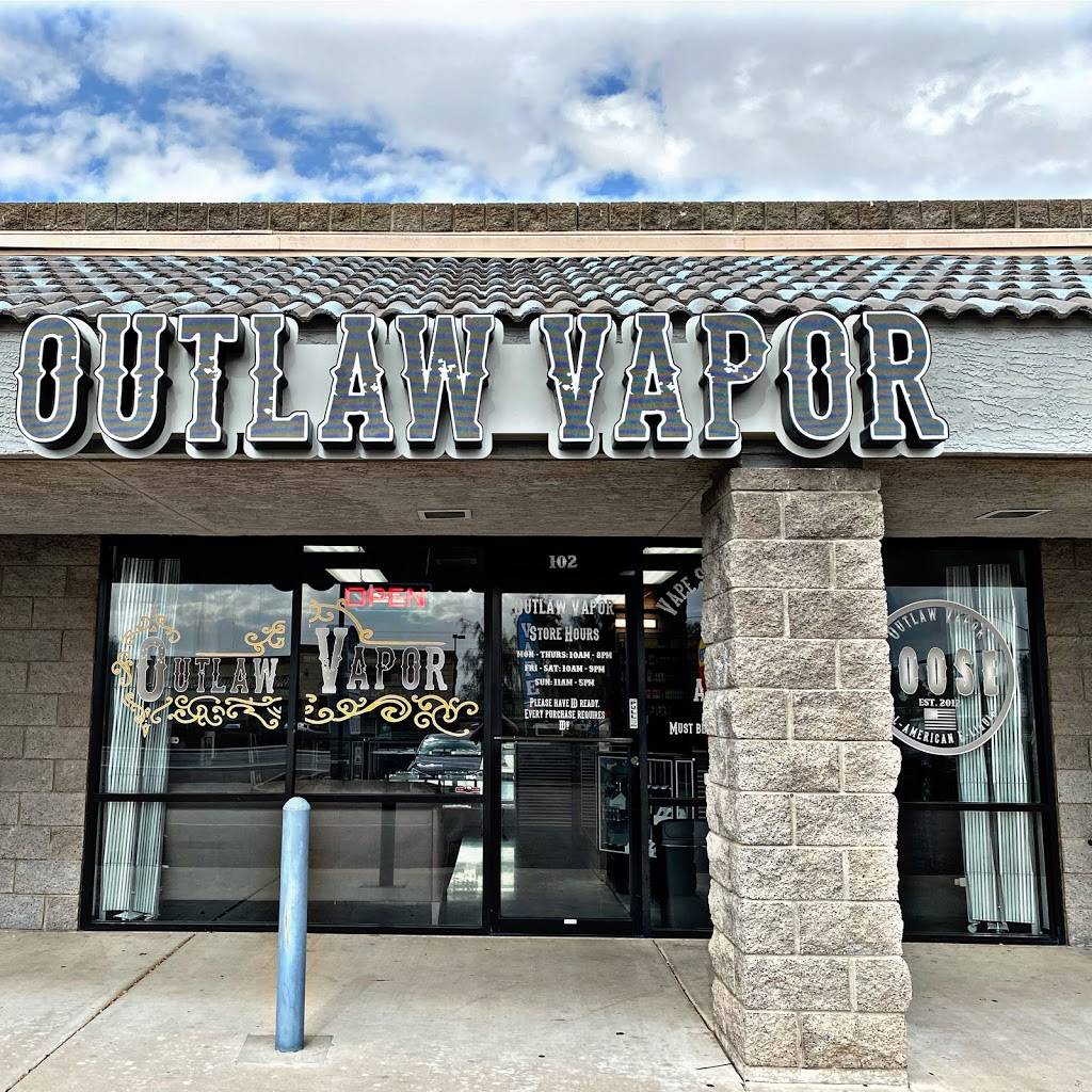 Outlaw Vapor Mesa | 2754 E McKellips Rd UNIT 102, Mesa, AZ 85213, USA | Phone: (480) 597-3352