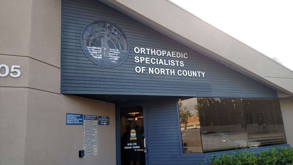 Orthopaedic Specialists of North County | 3905 Waring Rd, Oceanside, CA 92056, USA | Phone: (760) 724-9000