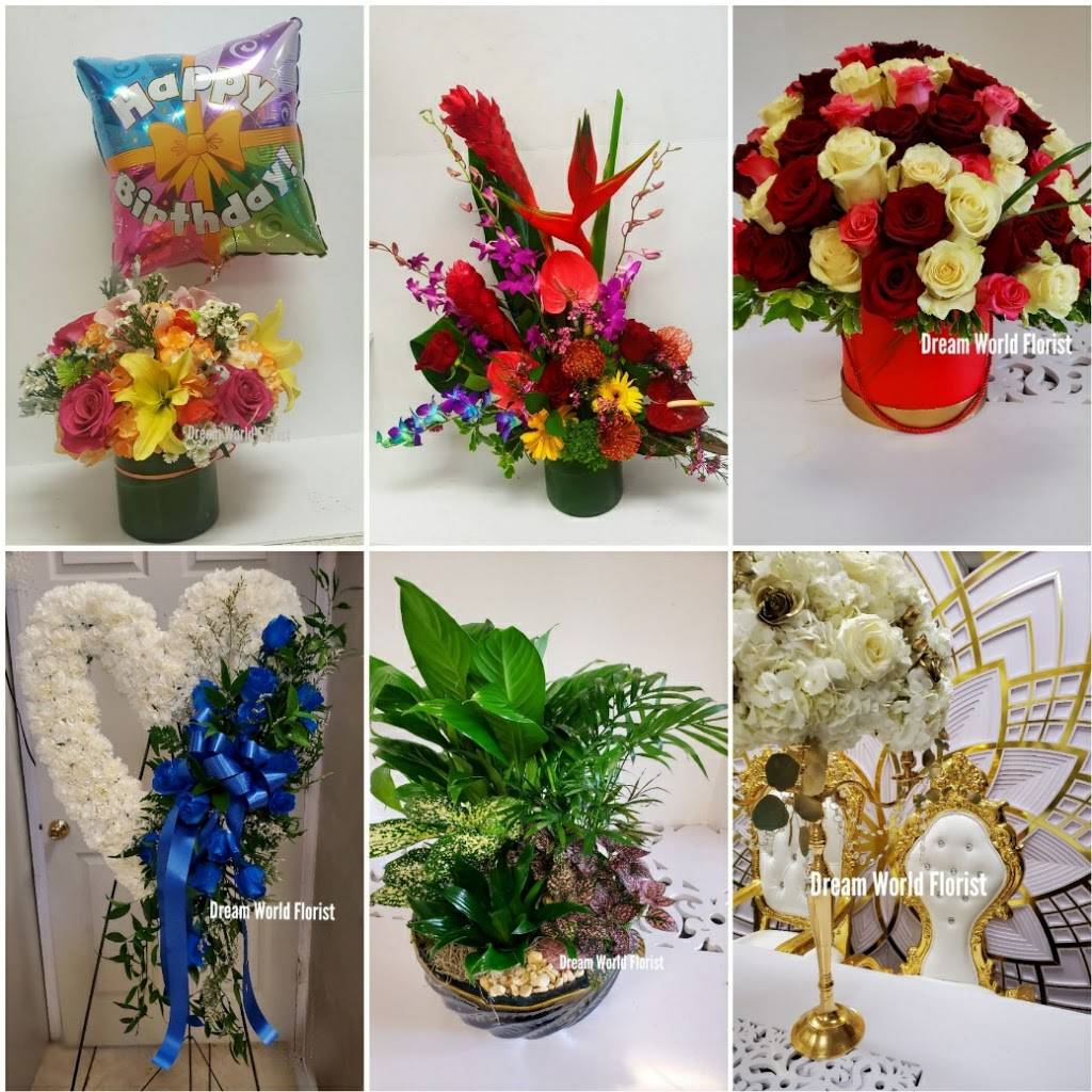 Dream World Florist Flower Shop | 2700 S University Dr #204, Miramar, FL 33025, USA | Phone: (954) 778-4466