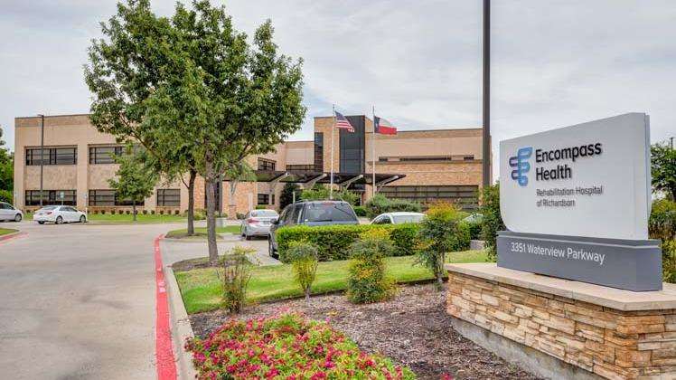 Encompass Health Rehabilitation Hospital of Richardson | 3351 Waterview Pkwy, Richardson, TX 75080, USA | Phone: (972) 398-5700