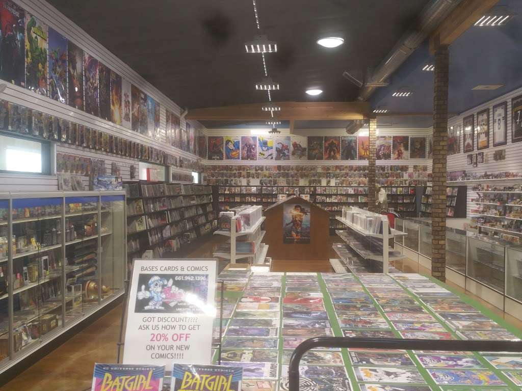 Bases Cards & Comics | 42035 12th St W #106, Lancaster, CA 93534, USA | Phone: (661) 942-1396