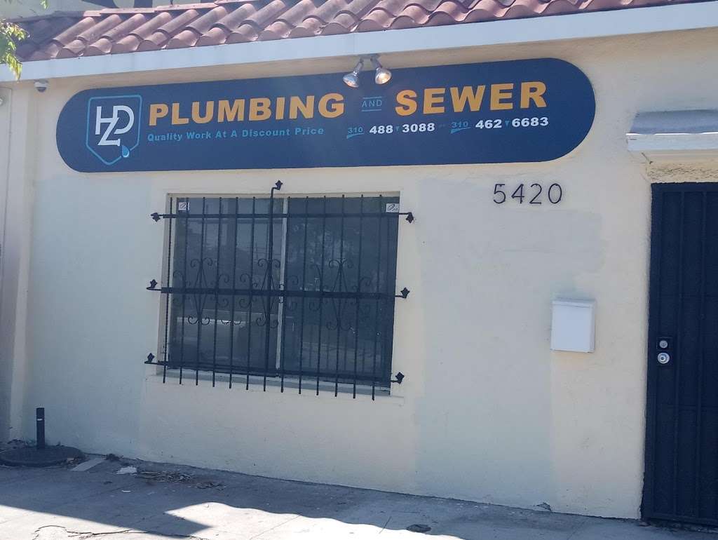 HDZ Plumbing and Sewer Inc. | 5420 W Adams Blvd, Los Angeles, CA 90016, USA | Phone: (310) 488-3088