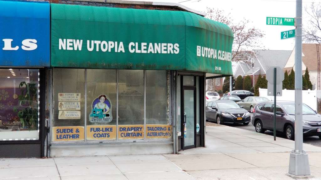 New Utopia Cleaners | 2136 Utopia Pkwy, Flushing, NY 11357, USA | Phone: (718) 352-6215