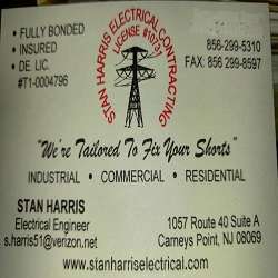 Stan Harris Electrical Contracting LLC | 1057 W Route 40, Penns Grove, NJ 08069, USA | Phone: (856) 299-5310