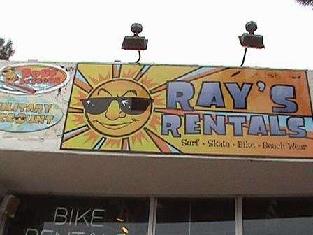 Rays Rentals Coronado Island | 2000 2nd St, Coronado, CA 92118, USA | Phone: (619) 655-1062