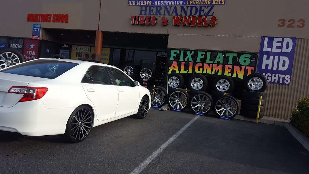 Hernandez Tires & Wheels | 323 W Valley Blvd, Rialto, CA 92376, USA | Phone: (909) 877-6414