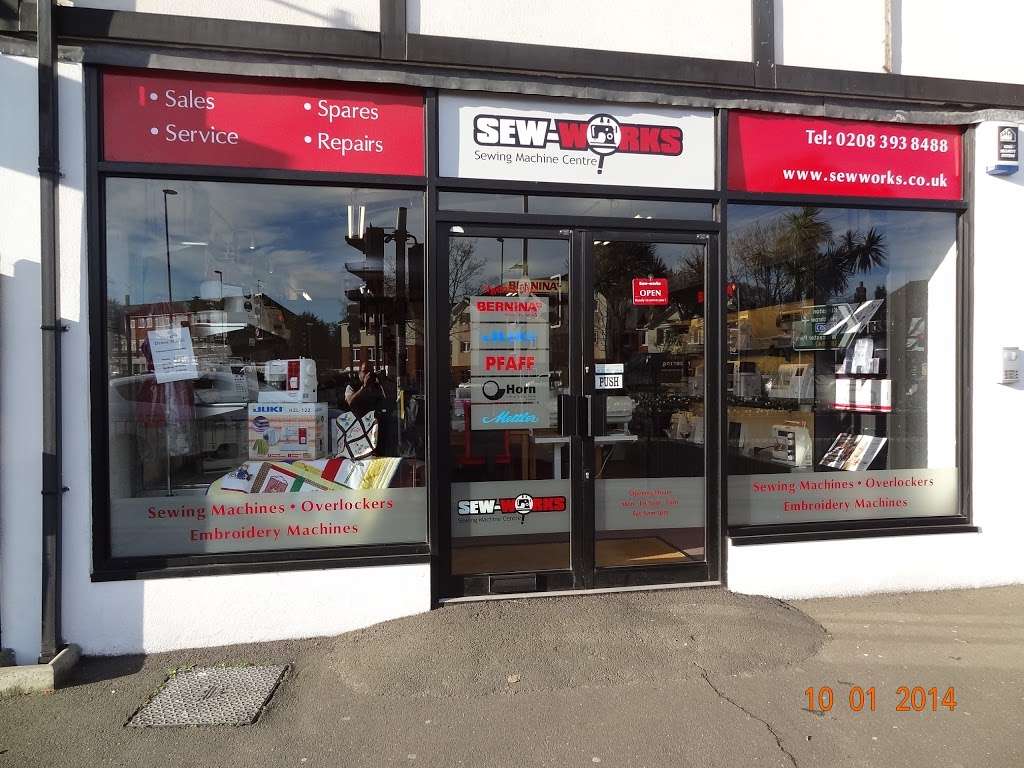 Sew-Works | 429 Kingston Rd, Epsom KT19 0DB, UK | Phone: 020 8393 8488