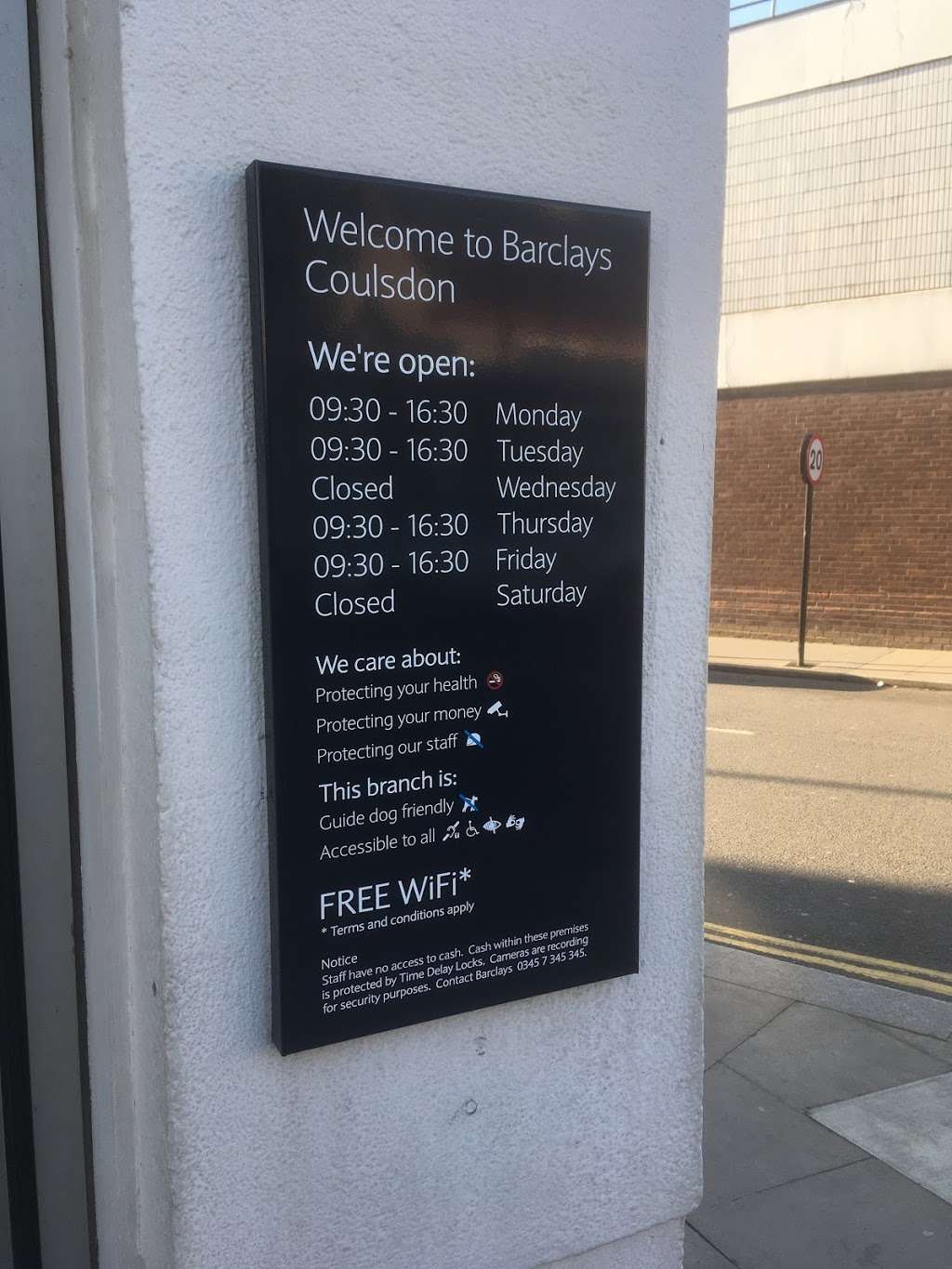 Barclays Bank | 114-116 Brighton Rd, Hooley, Coulsdon CR5 2ND, UK | Phone: 0345 734 5345