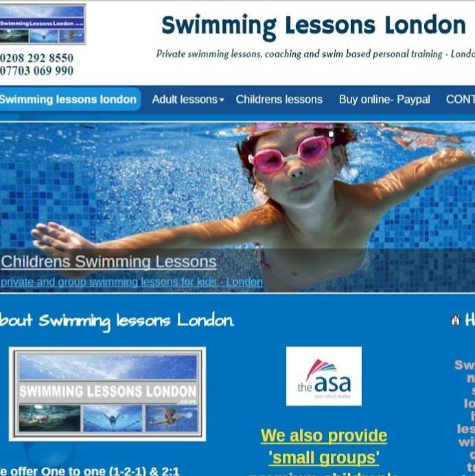 Swimming Lessons London / Swimming Coaching London - Office | 68 Oaklands Ave, London N9 7LJ, UK | Phone: 020 8361 0970