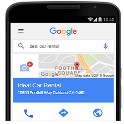 Ideal Car Rental | 10500 Foothill Boulevard, Oakland, CA 94605, USA | Phone: (877) 915-7447