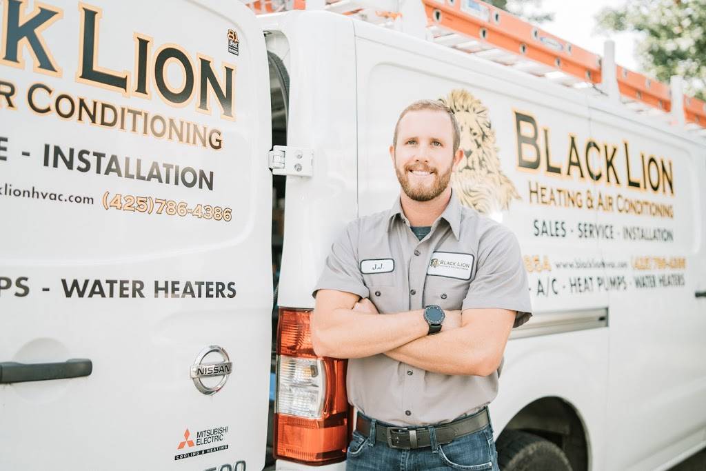 Black Lion Heating & Air Conditioning | 11001 118th Pl NE, Kirkland, WA 98033, USA | Phone: (425) 814-3944