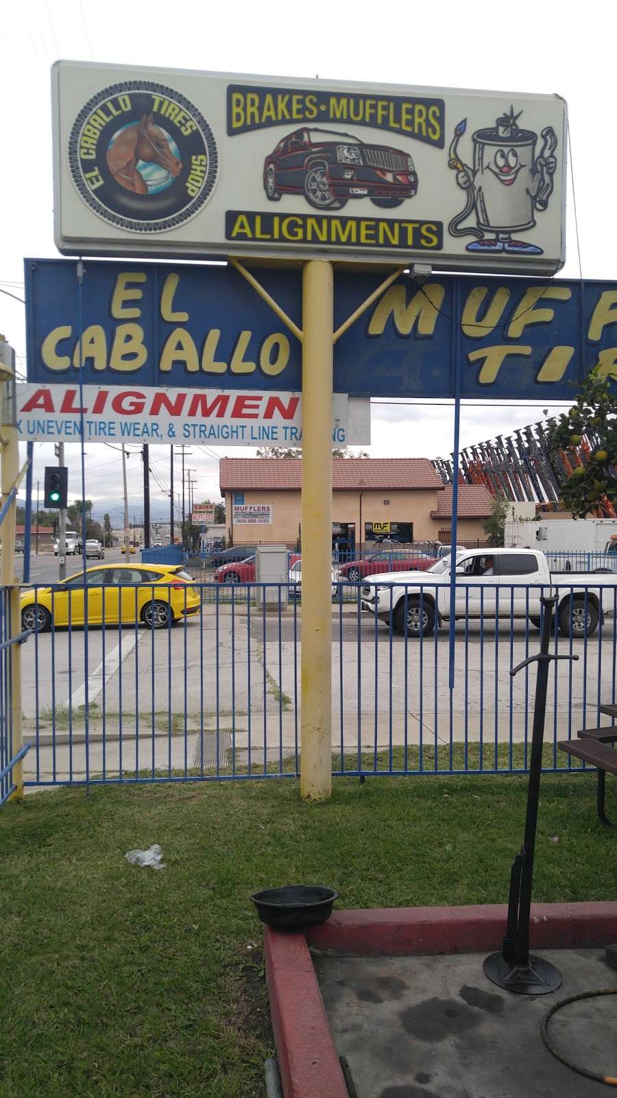 El Caballo Tire Shop | 2701, 1107 W 5th St, San Bernardino, CA 92411, USA | Phone: (909) 885-1395