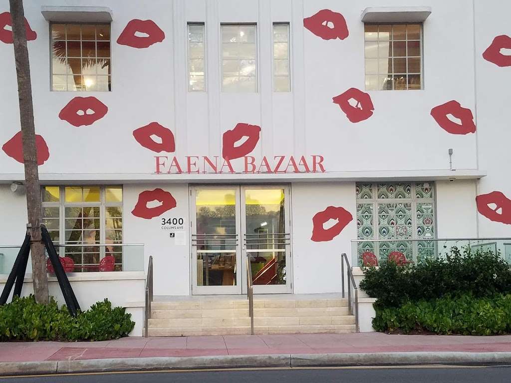 Faena Bazaar | 3400 Collins Ave, Miami, FL 33140, USA | Phone: (786) 490-2003